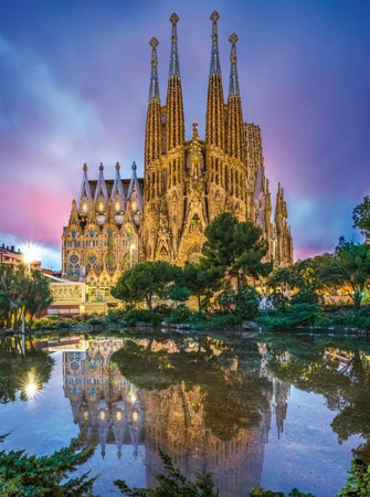 Puzzle 500 Barcelona Sagrada Familia 35062