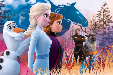 PUZZLE MAXI 24 Magiczna wyprawa Disney Frozen 2 14298