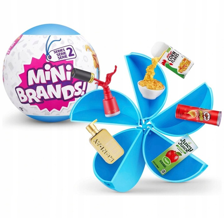 5 Kapsuła Surprise Mini Brands Global Seria 2 77289