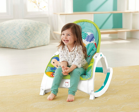 Fisher-Price BG Fotelik-bujaczek Od niemowlaka do przedszkolaka 18kg CMR10 CMR10