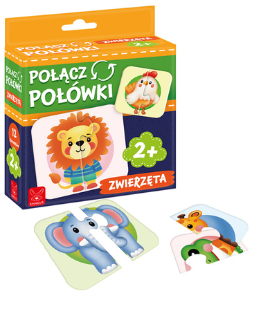 Połącz połówki Zwierzęta 41299