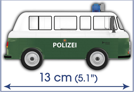 COBI CARS Youngtimer Barkas B1000 Polizei 157 klocków 24596 24596