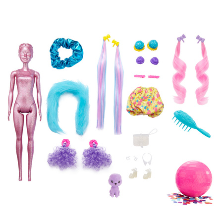 Barbie Color Reveal lalka z 25 akcesoriami HBG39