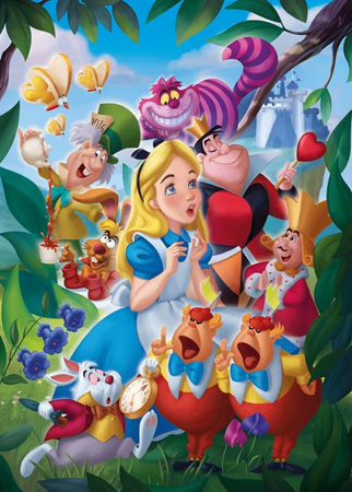 Puzzle 1000 Disney Alice  39673