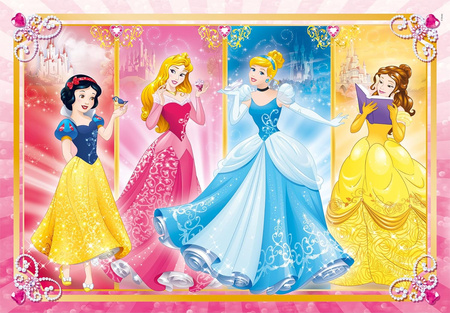 Puzzle 2x60 Super Kolor Princess  07133