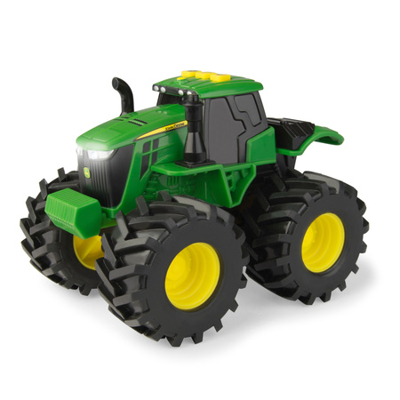 Traktor Monster John Deere TOMY z efektami świetlnymi i dźwiękowymi 46656