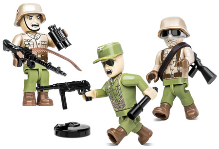 COBI HC WWII Afrika Korps 30 klocków / 3 figurki 2050 2050