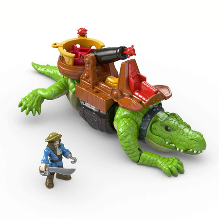 Fisher-Price Imaginext Kroczący Krokodyl Zabawka DHH63