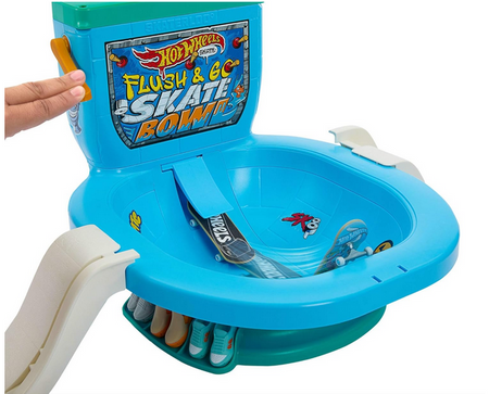 MATTEL Hot Wheels Skatepark toaleta dla dzieci HXL16