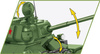Historical Collection WWII czołg T-34-85 668 elementów 2542 2542