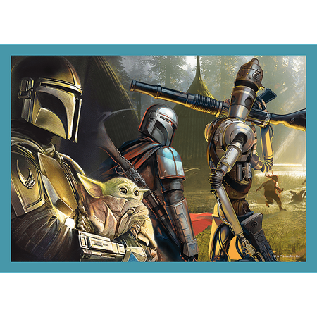 PUZZLE 4w1 Mandalorian Star Wars 34397 34397