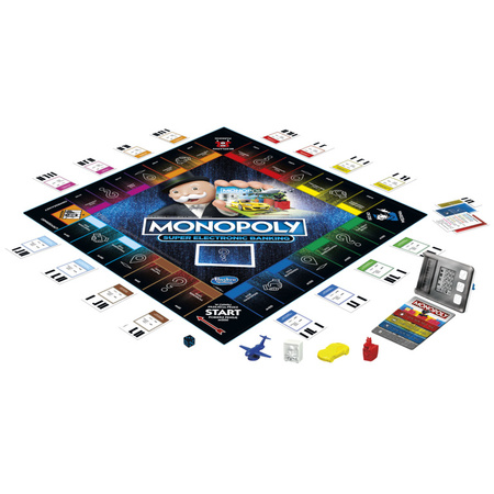 Gra MONOPOLY Super Electronic Banking E8978