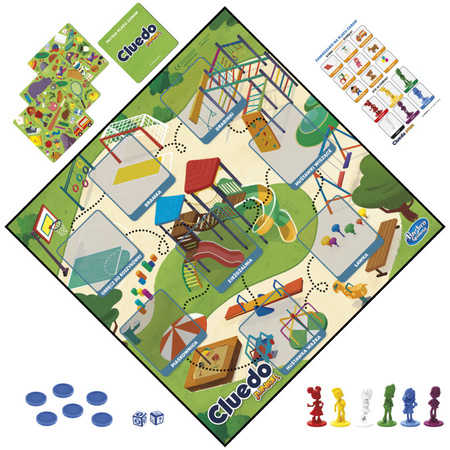 HASBRO PL Gra CLUEDO Junior F6419