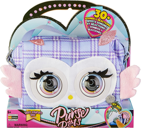 Purse Pets interaktywna torebka Sowa 6064118