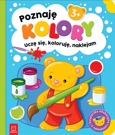 Poznaję kolory. Uczę się, koloruję, naklejam. 531234