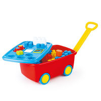 Edukacyjny wózek z klockami 5099