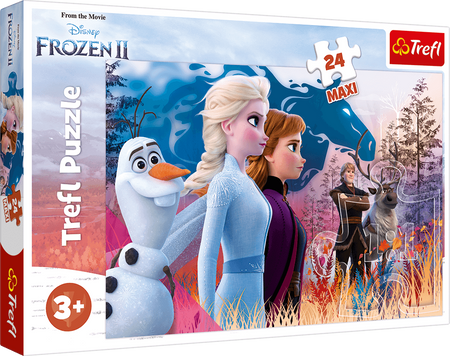 PUZZLE MAXI 24 Magiczna wyprawa Disney Frozen 2 14298