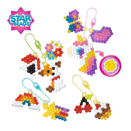 Aquabeads Koraliki Gwiazdki czarujące zawieszki 31770