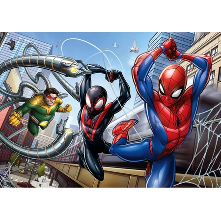 Puzzle 104 Super Super Kolor Spiderman  25778