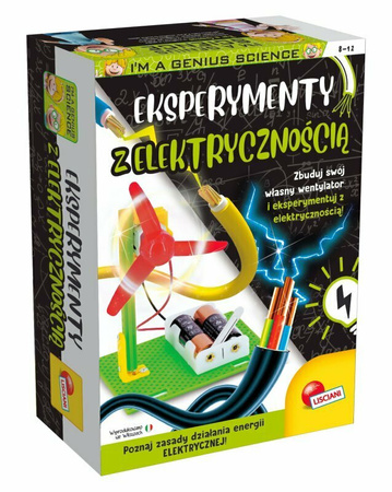 Lisciani I am a genius Eksperymenty z elektrycznością 304-PL100163