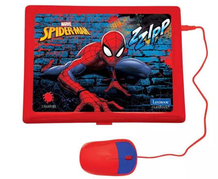 Laptop edukacyjny Lexibook Spider-Man PL/EN JC598SPi17