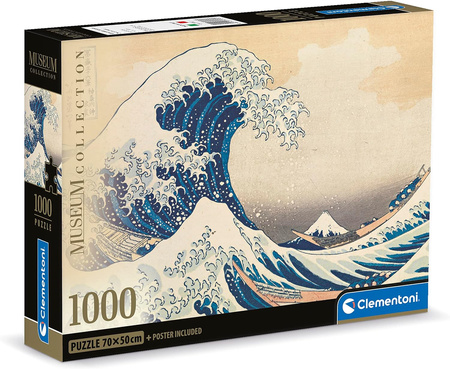Puzzle 1000 Compact Museum Hokusai 39707