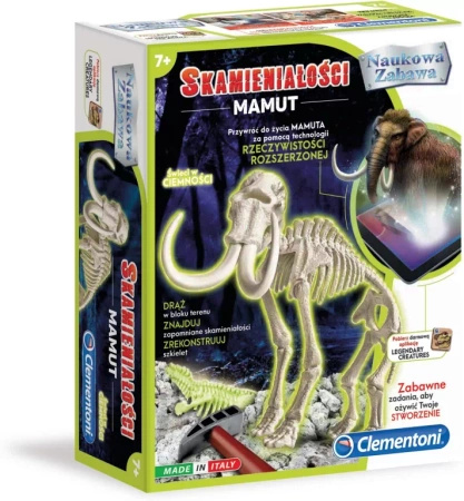 Naukowa zabawa Skamieniałości Mamut fluorescecyjny 60890