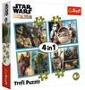 PUZZLE 4w1 Mandalorian i jego świat 34377  34377