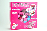 Kubiki Pinky - klocki AB37169