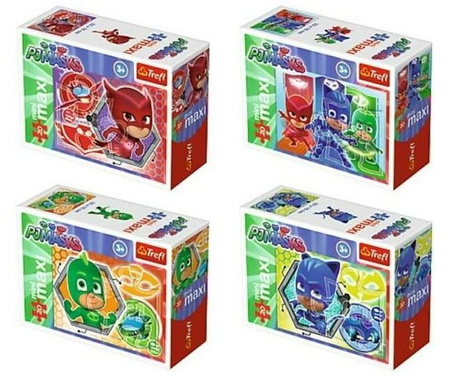 Puzzle miniMAXI 20 Pidżamersi i ich pojazdy  56011