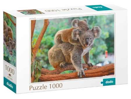 Puzzle 1000 elementów Mały Koala i mama DOB1217