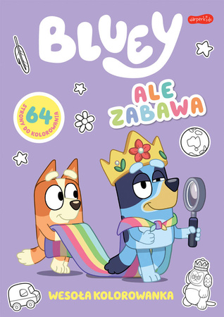 Ale zabawa Bluey Wesoła kolorowanka 86350