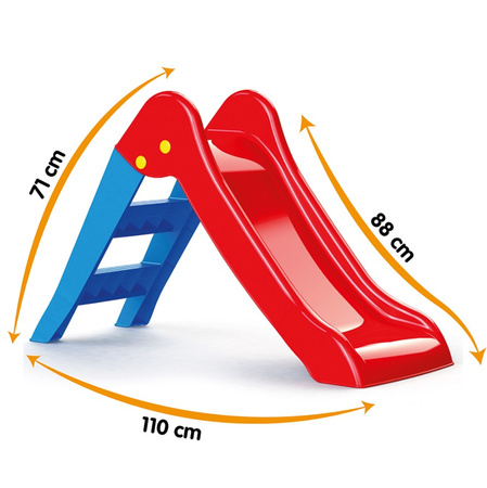 Moja pierwsza zjeżdżalnia czerwono-niebieska 3001