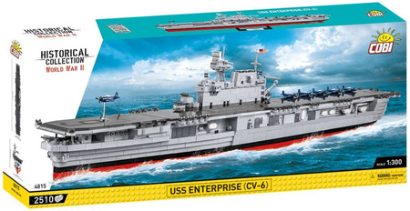 Historical Collection WWII USS Enterprise CV-6 2510 elementów 4815 4815
