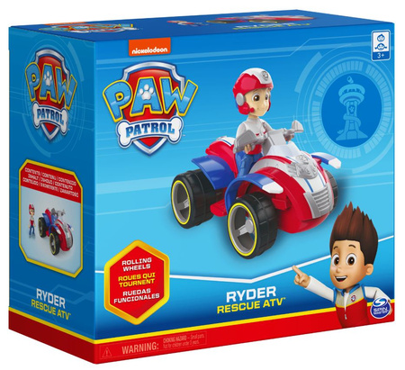 Psi Patrol pojazd z figurką Ryder 6060222