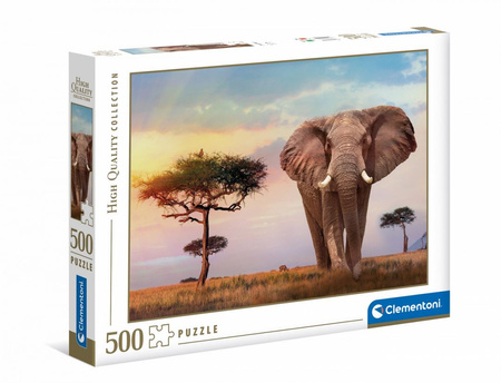Puzzle 500 HQ African Sunset 35096
