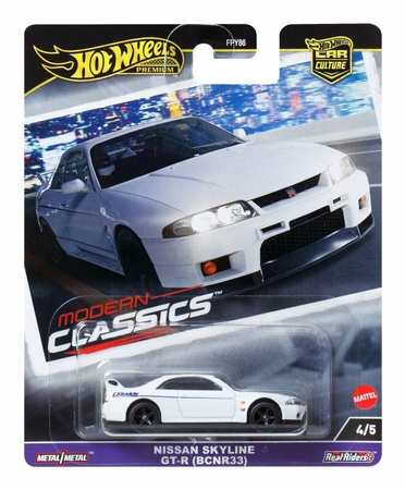 Hot Wheels Premium Nissan Skyline R-33 HRV99