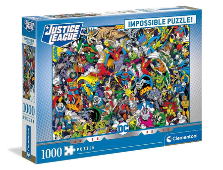 Clementoni puzzle 1000 elementów Impossible DC Comics 39599