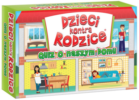 Dzieci kontra rodzice - gra Quiz o naszym domu 71403 71403