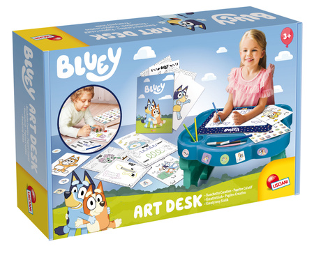 Lisciani Bluey Art desk  99399