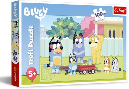 Puzzle 100 Wesoły świat Bluey  16471