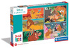 Puzzle 3x48 elementów SuperKolor Zwierzęta Disney 25285