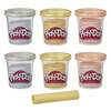 Play-Doh tuby 6-pack z metalicznym efektem E9433 E9433