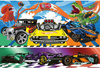 Puzzle 100 Pędzące samochody Hot Wheels  16466