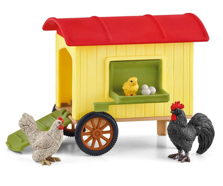 Schleich przenośny kurnik 42572