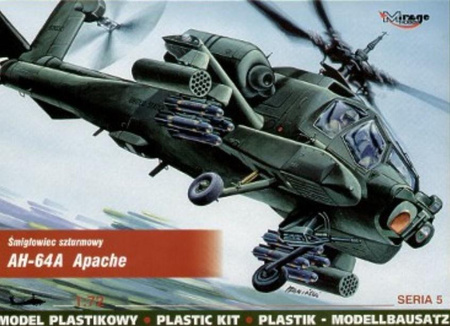 Zestaw do sklejania Helikopter AH-64A Apache  72051