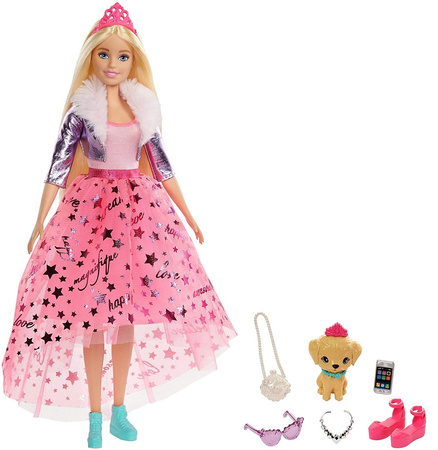 Barbie lalka Przygody księżniczek 1 Barbie GML76 GML76