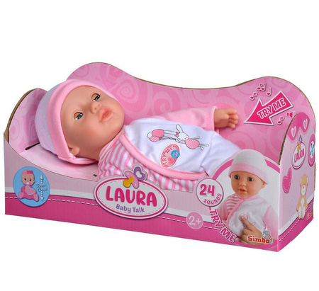 Laura 30cm mama-tata 24 dźwięki  514-0020