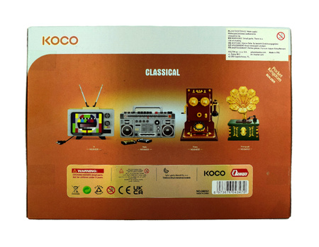 IM.MASTER Klocki KOCO Telefon retro 1882 elementy 04032