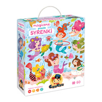 CzuCzu Magiczne puzzle Syrenki 4+ 92399